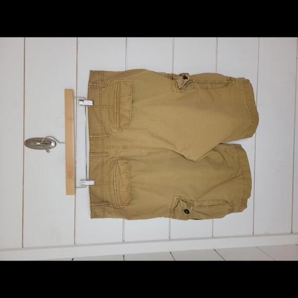 Old Navy size 38 tan khaki chino cargo shorts - Picture 2 of 5